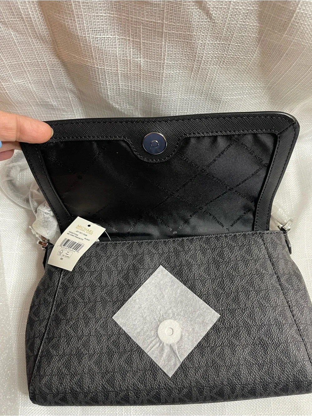 Michael Kors Jet Set Medium Signature Logo Crossbody Bag NWT